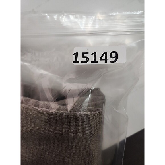 J Jill Ponte Knit Slim Leg Pants Womens M Beige Pull On Elastic Waist Stretch - Picture 8 of 8